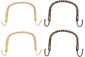 ABOOFAN 4 pezzi maniglia teiera sostituzione manico in rattan naturale maniglia bollitore unico arredamento vintage borse maniglia per bollitore maniglie bollitore ceramica