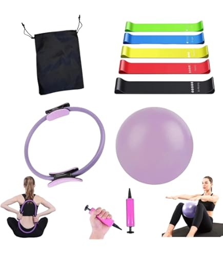 En Casa Better Me Bouasgh Set Pilates Yoga 11 Pezzi Casa, Kit