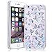 Price comparison product image SMARTLEGEND Bling Solid Hard Case for Apple iPhone 6/6S (4.7 inches) Blue Glitter Fluorescence Sandglass Tribal Unicorn Fashion Style Bumper PC Back Cover Mobile Phone Protective Skin Shell