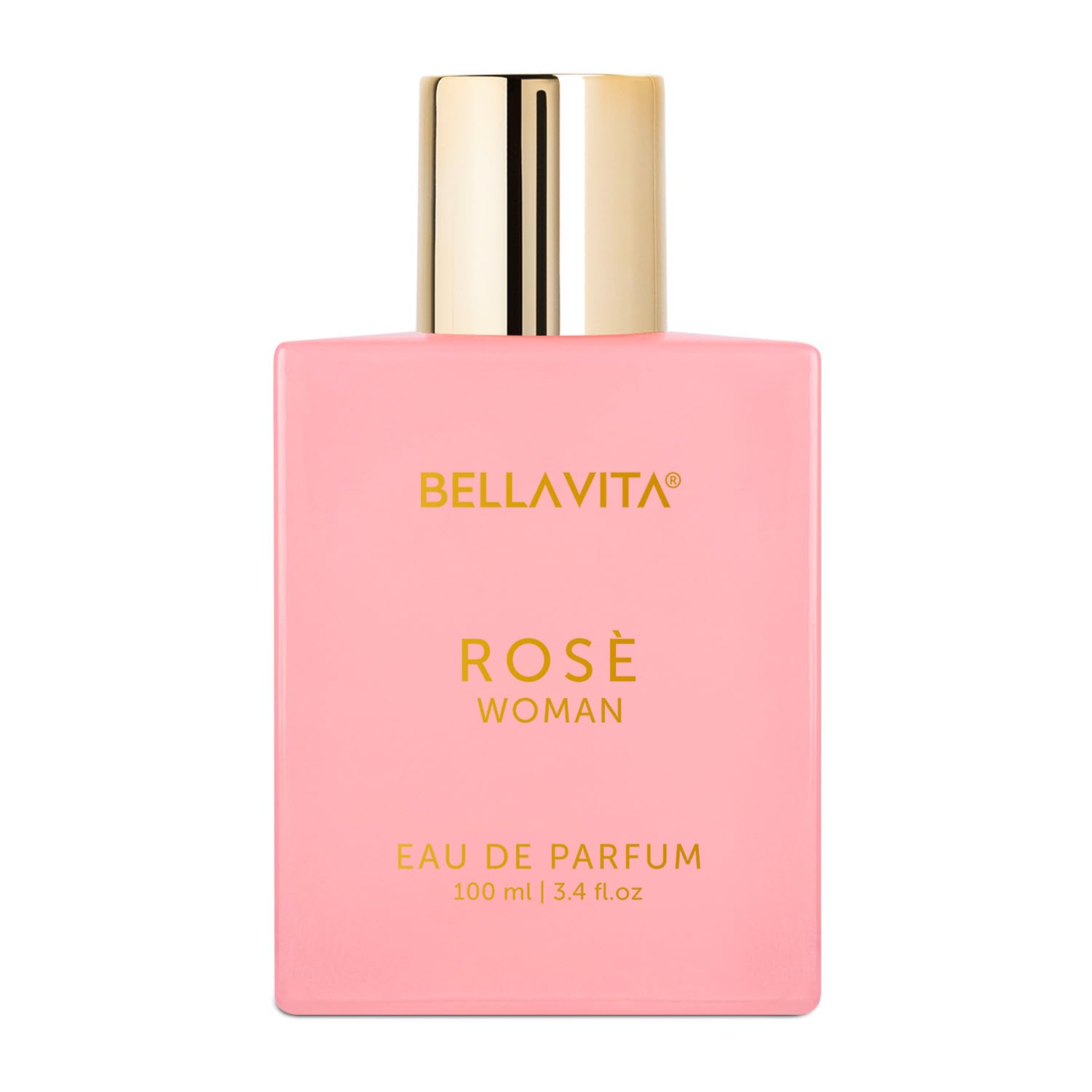 Bella Vita Luxury Rose Woman Eau De Parfum Perfume for Women with Black Currant, Vanilla, Jasmine|Floral & Sweet EDP Long Las