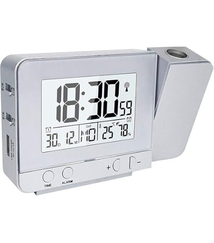 Orologio elettronico con proiezione LED ad alta luminosità e