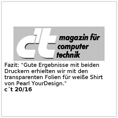 Your Design 8 T-Shirt Transferfolien für weiße Textilien A4 Inkjet - 3