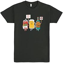 Pampling Camiseta De Manga Corta 85% Algodón Unisex Ropa Con Estampados