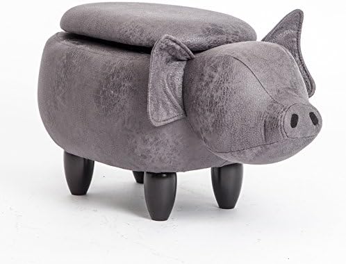Footstool/ stool / storage, changing shoes, pig shape / cute, fun, cartoon / decorative furniture-F 66x34x38cm(26x13x15inch)