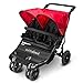 Out n About Little Nipper Double Stroller Poppy Red