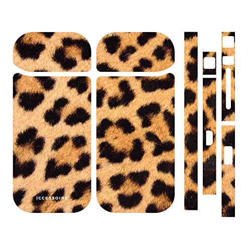 Preisvergleich Produktbild ICCESSOIRE passgenaue Schutzfolie für IQOS Geräte, Premium Kratzerschutz, matt, Leopard