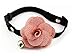 Produktbild Dogs Kingdom verstellbar Cozy Fliege Hund Katze Halsband mit Glöckchen Kitty handgefertigt Blume Halskette