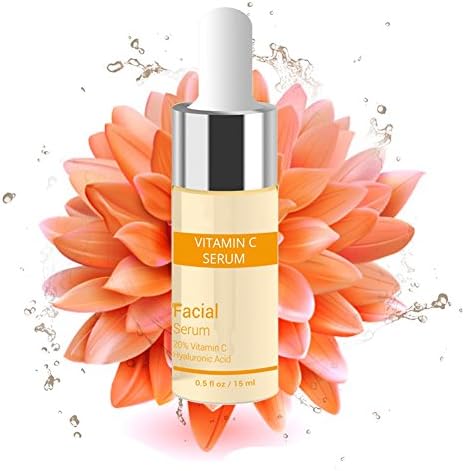 Vitamin C Serum Kinut Vitamin C Serum For Face with Hyaluronic Acid Serum Moisturizing Serum Anti-Aging Skin Whitening Care Brighten
