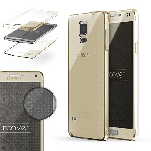 Urcover Samsung Galaxy Note 4 Funda Carcasa Protectora 360 Grados TPU en Champa a Oro Protecci n Completa Case Cover Smartphone M vil Accesorio reviews Urcover Samsung Galaxy Note 4 Funda Carcasa Protectora 360 Grados TPU en Champa a Oro Protecci n Completa Case Cover Smartphone M vil Accesorio