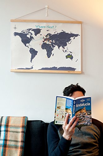 SUCK UK Kreuzstich-Weltkarte - 6