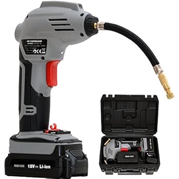 5 Modalit&agrave; Gonfiaggio Compressore Aria Portatile Auto 150PSI - 6000mAh, 5 Modalit&agrave;, Luce LED, Per Pneumatici Auto, Moto, Bici Gonfiatore Digitale