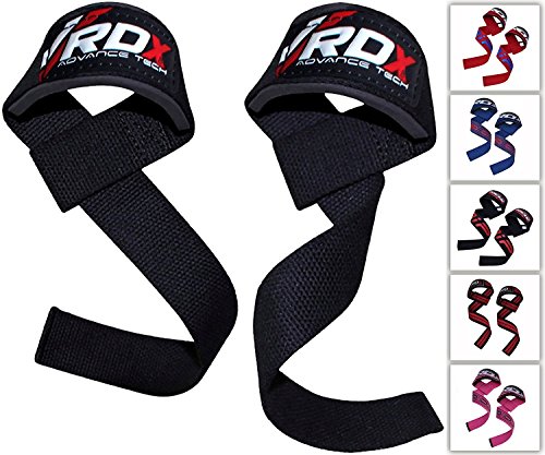 RDX Zughilfen Bodybuilding Handgelenkbandage Krafttraining Fitness Gewichtheben Klimmzughaken Straps