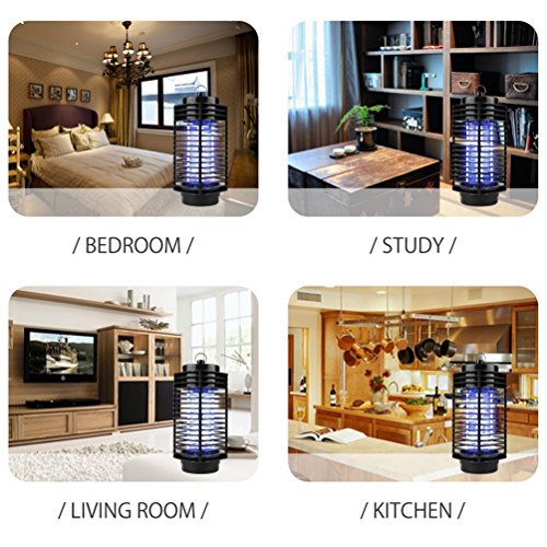 Insektenvernichter NuoYo Innen Mückenfalle Elektrische Zapper Tötet Mücken und Insekten Artefakte Photokatalysator Keine Strahlung Ruhige Mosquito Lampe 220V kein Schalter CE ROHS Zertifizierung - 6