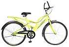 ORBIS CYCLES Prince Power IBC 26 Inches Single Speed Dual Suspension Bike (Green)