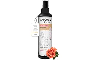 alphazoo ByeByeVloh Anti Floh-Spray 100 ml – Natürliches Flohmittel für Hunde, Katzen & Pferde – Mit Sofortwirkung & Langzeit-Flohschutz – Gegen Flöhe, Läuse & Parasiten – Juckreiz lindernd