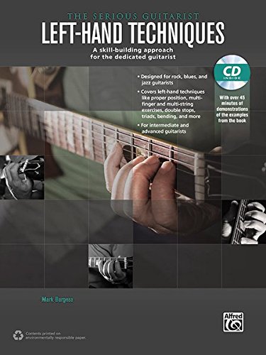 Book's Cover of Lefthand Techniques A Skillbuilding Approach for the Dedicated Guitarist