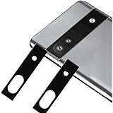 xinyunew 2Pezzi Pellicola Fotocamera Google Pixel 6A (Nero) Fotocamera Pellicola Protettiva per Fotocamera,Durezza 9H [ad Alt