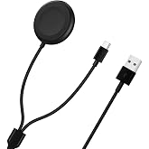 Microcase Samsung Galaxy Watch ile uyumlu 2in1 Manyetik Şarj Aygıtı + Type-C USB Kablo AL3429