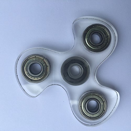 Tri Fidget Hand Spinner - Ultraschnelle Kugellager - Spielzeug Tolles Geschenk (Spinner mit 3 Kugellagern)