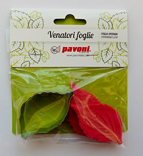 Silikonstempel / Veiner & Ausstecher Set - Hortensien Blatt