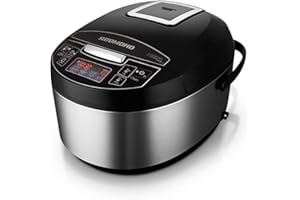 Multikocher REDMOND RMC-RMC-M4512 (Russisch) mit 40 Programmen (Brot, Dampfgaren etc.), LCD-Touch-Display, 5 Liter, Multivarka