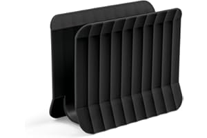 BLIMPLUS Blim Plus - Portatovaglioli Singolo Arca Carbon Black - Design Tavola Salvaspazio - Made in Italy