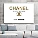 Produktbild Paris Luxusmarke Poster Und Drucke Mode Gebäude Wandkunst Leinwand Beauty Bild Für Lady Girl Room Decor 50x70 cm