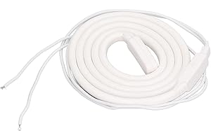 HYUDUO Pipeline Câble Chauffant Tuyau D'eau Chauffage Protection Ligne 1M Silicone Caoutchouc électrique étanche Anti-gel AC 220V 40W