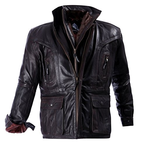 Bangla Herren Jacke Nappa Lederjacke Winter 14167 Braun 4XL Bangla Herren Jacke Nappa Lederjacke Winter 14167 Braun 4XL