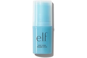 ‎E.L.F. e.l.f. Stay Cool Primer Stick, Feuchtigkeitsspendender Gel Primer, Bereitet Die Haut Auf Make-Up Vor, Verleiht Ein Kühlendes Gefühl, Mit Aloe-Wasser Angereichert, Vegan & Tierversuchsfrei