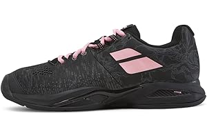 Babolat Femmes Propulse Blast Clay Chaussures De Tennis Chaussure Terre Battue Bleu Foncé - Rosé