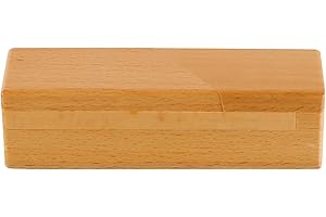 Laroal Caja de Madera con Compartimentos Ocultos, Rompecabezas difícil de Resolver para Adultos, Caja de Regalo Secreta para Tarjetas, Soporte para Dinero, Rompecabezas mágico Sorpresa para Regalos