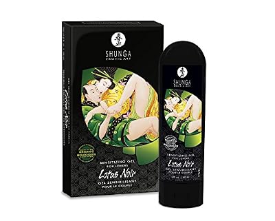 Shunga SHUNGA Lotus Gel Sensibilisant Noir