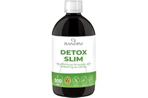 Bandini® DETOX SLIM 500 ml vätska - Dränerande, matsmältningsaktivt
