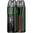 VAPORESSO Luxe XR Max Pod Kit Long-Lasting 2800mAh Integrated Battery 80W Luxe XR Pod GTX MESH Coil DTL & MTL Vaping No Nicotine (Forest Green -Leather Version)