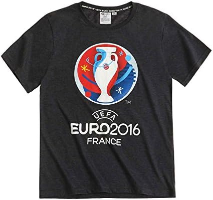 Official Licensed UEFA EURO 2016 Short Sleeve Top T-Shirt Jersey For Kids Boys-176cm-Design 12