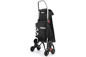 Carro Rolser I-MAX Thermo Zen 6 Ruedas Sube Escaleras Plegable - Negro