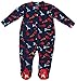 Boys Baby Toddler Guitar Pack of 2 Fleece Sleepsuits Blue sizes from Newborn to 3 Years
