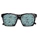 Produktbild EELKKO Mesh Sunglasses Sports Polarized, Asian Style Pattern with Dragon Figures and Sea Waves Mythology Monster,Fun Props Party Favors Gift Unisex