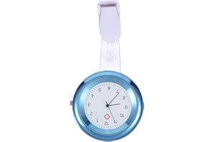 Hemobllo Krankenschwester Uhr - Frauen Uhr Krankenschwester Anhänger Medizinische Krankenpflege Hand Clip-On Taschen Anhänger für estern Arzt