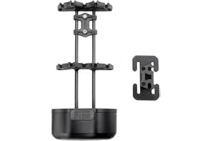 40MAX Carquois de tir à l'arc Arc， carquois de flèche, carquois d'arc composé de tir à l'arc Support de carquois de flèche Portable Compatible avec Le système Molle pour la Chasse à dégagement Rapide