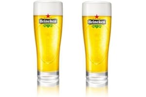 Heineken Lot de 2 verres à bière 25 cl