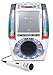 Produktbild Singing Machine SML605W UA Tanzendes Wasserbrunnen Bluetooth Karaoke-System mit LED Disco Lichtern, kabelgebundenem Mikrofon und 3 CD weiß