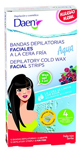 Daen Aqua Wax Up Facial Strips