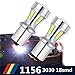 Produktbild LED Birne extrem hell 18-SMD 3030 Chipsätze LED Birnen für Backup Rückleuchten, Stop DRL Lichter, Xenon Weiß 6000K (Packung mit 2)
