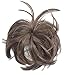 New Style Hair Extension Scrunchie Up Do Down Do Spiky Twister (Brown Grey Mix)
