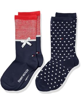 Tommy Hilfiger Mädchen Th Girls Daydreamer Socken 2p, 2er Pack