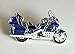 Price comparison product image Metal Enamel Pin Badge Brooch Honda Goldwing BMW Tourer Bike (Blue)