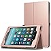 Produktbild MoKo Hülle für All-New Amazon Fire 7 Tablet (7. Generation, 2017 Modell) - Kunstleder Ständer Schutzhülle mit Auto Sleep/Wake up Funktion, Stift-Schleife und Stanfunktion, Rose Gold