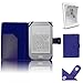 Produktbild Xtra-Funky Exklusiv PU-Leder-Geldbörse Buch-Art-Fall für Kobo eReader GLO Inklusive LCD-Display Schutzfolie - Blau